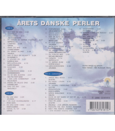 Årets Danske Perler - 3 CD - BRUGT
