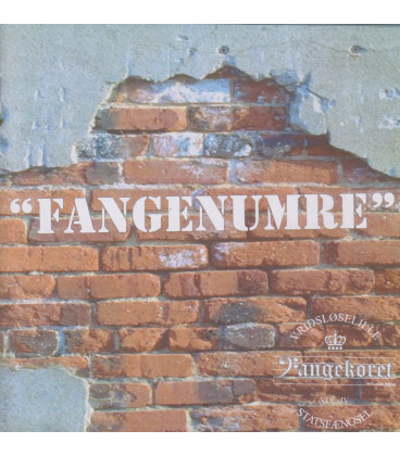 Fangekoret I Vridsløselille Statsfængsel - Fangenumre - CD - BRUGT