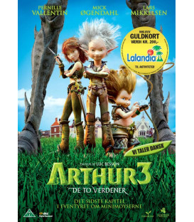 Arthur 3: De to verdener - DVD - BRUGT
