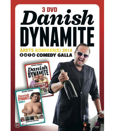 Danish Dynamite: Sæson 1-3 - 3 DVD - BRUGT