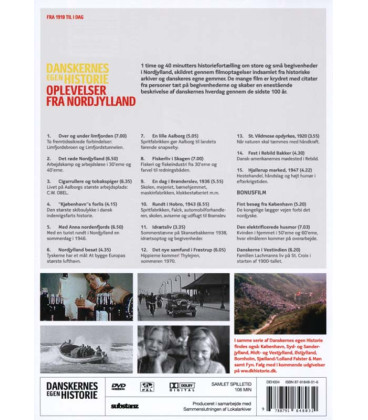 Danskernes egen historie: Oplevelser fra Nordjylland - DVD - BRUGT