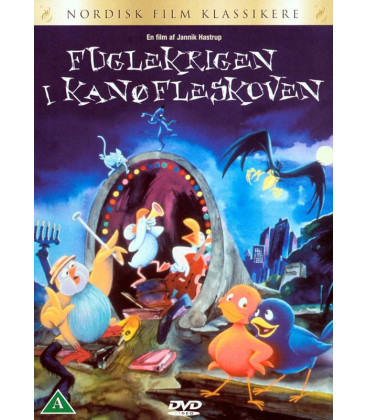 Fuglekrigen i Kanøfleskoven - DVD - BRUGT