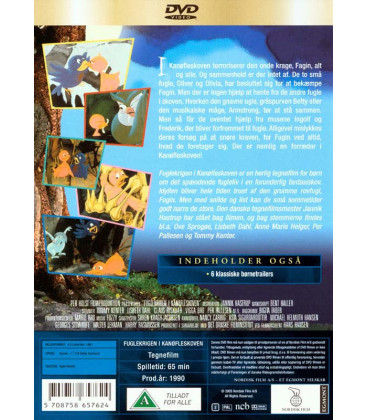 Fuglekrigen i Kanøfleskoven - DVD - BRUGT