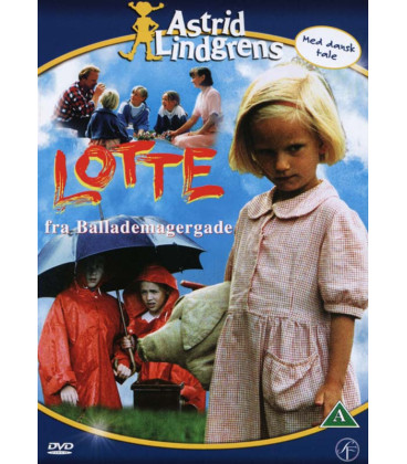 Lotte fra Ballademagergade - Astrid Lindgren - DVD - BRUGT