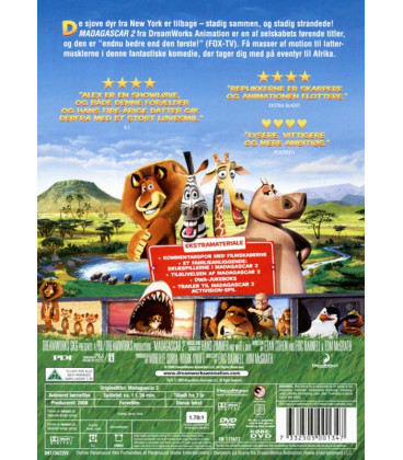 Madagascar 2 - DVD - BRUGT