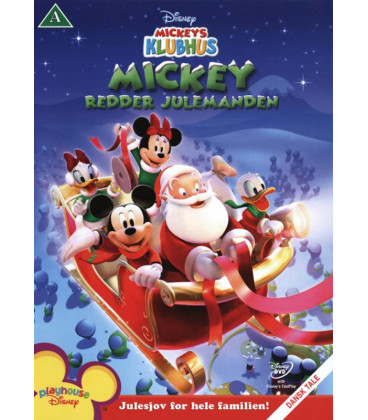 Mickey redder Julemanden - Disney - DVD - BRUGT