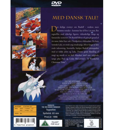 Rudolf med den røde tud - DVD - BRUGT