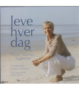 Dorte Mørup Tagmose - Leve hver dag - CD - BRUGT
