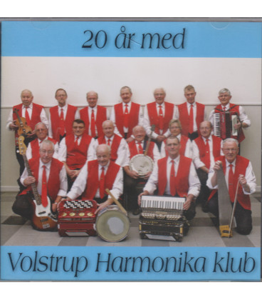 Volstrup Harmonikaklub - 20 år med Volstrup Harmonikaklub - CD - BRUGT
