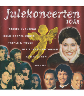 Julekoncerten 10 år - CD - BRUGT
