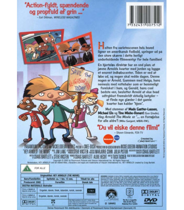Hey Arnold! Filmen - DVD - NY