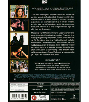 Jeg er Dina - DVD - NY