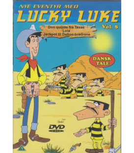 LUCKY LUKE: NYE EVENTYR MED 08 - DON QUIJOTE FRA TEXAS.. - DVD - NY