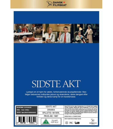 Sidste akt (Dansk Filmskat) - DVD - NYHED APRIL 2021 - KAN FØRST LEVERES I NÆSTE UGE