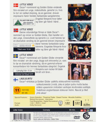 Little Voice - DVD - BRUGT