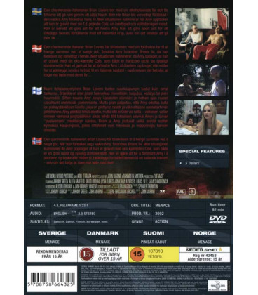 Menace (Alison Lohman) - DVD - BRUGT