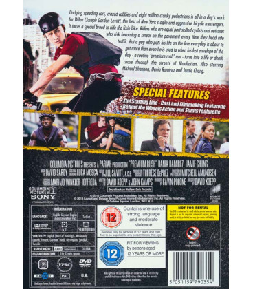Premium Rush - DVD - BRUGT