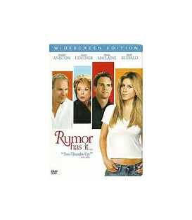 Rumor Has It - Jennifer Aniston Kevin Costner Shirley MacLaine - DVD - BRUGT