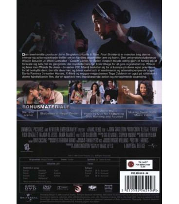 Illegal Tender (Rick Gonzalez) - DVD - BRUGT