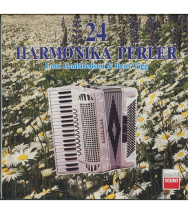 John Godtfredsen & Bent Vigg – 24 Harmonika Perler - CD - BRUGT