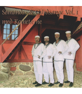 Kometerne -	Sømands- & gårdsange vol. 1 - CD - BRUGT