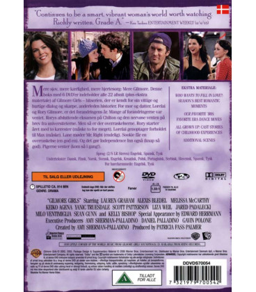 Gilmore Girls -  Sæson 3 - 6 DVD - BRUGT