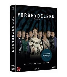 Forbrydelsen I: Hele Serien - Afsnit 1-20 - 8 DVD - BRUGT