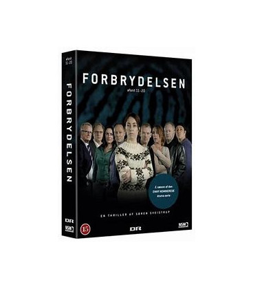 Forbrydelsen I: Hele Serien - Afsnit 1-20 - 8 DVD - BRUGT