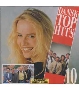 Dansk top hits 10 - CD - BRUGT
