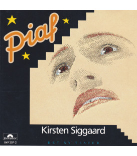 Kirsten Siggaard ‎– Piaf - CD - BRUGT