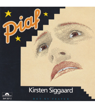Kirsten Siggaard ‎– Piaf - CD - BRUGT