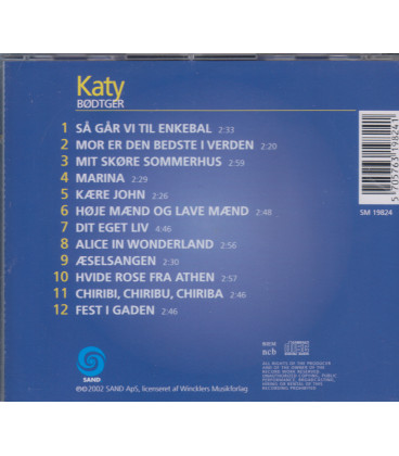 Katy Bødtger - Så går vi til enkebal - CD - BRUGT
