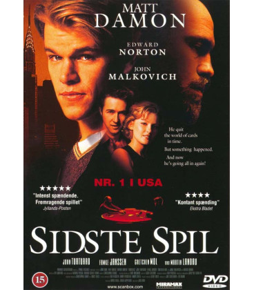 Sidste Spil (Rounders) - DVD - BRUGT