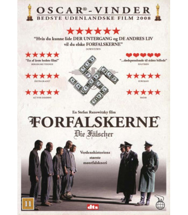 Forfalskerne - Die Fälscher - DVD - BRUGT