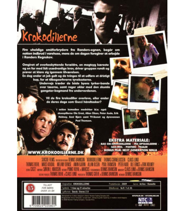 Krokodillerne - DVD - BRUGT