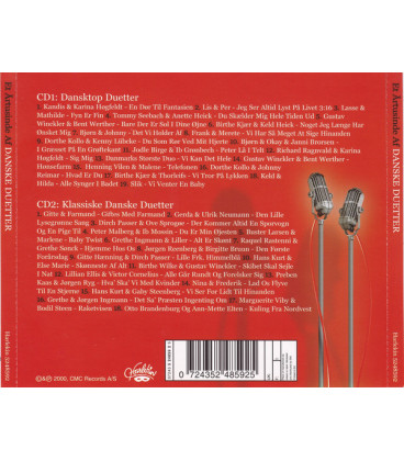 Danske Duetter - Et Årtusinde Af Danske Duetter - 2 CD - BRUGT