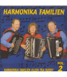 Harmonika Familien, vol. 2 - CD - BRUGT
