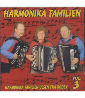 Harmonika Familien, vol. 3 - CD - BRUGT