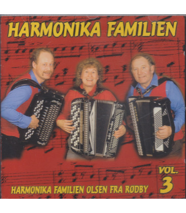 Harmonika Familien, vol. 3 - CD - BRUGT