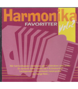 Harmonika favoritter Vol 2 - CD - BRUGT