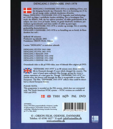 Dengang i Danmark 1945-1970 - DVD - NY
