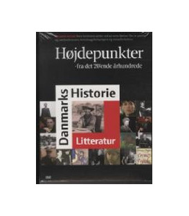 Danmarks historie - litteratur - DVD - BRUGT