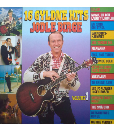 Jodle Birge ‎– 16 Gyldne Hits Volume 1 - CD - BRUGT