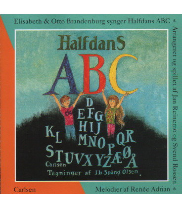 Halfdans ABC - Elisabeth & Otto Brandenburg - CD - BRUGT