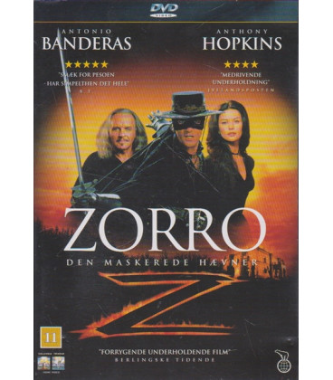Zorro: Den Maskerede Hævner - DVD - BRUGT