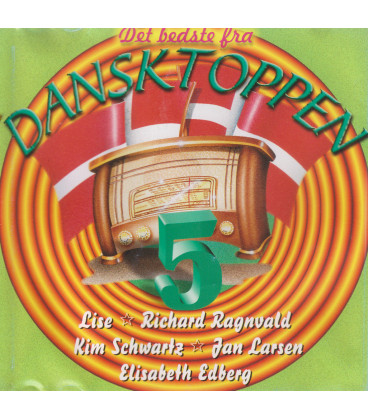 DET BEDSTE FRA DANSKTOPPEN 5 - CD - BRUGT