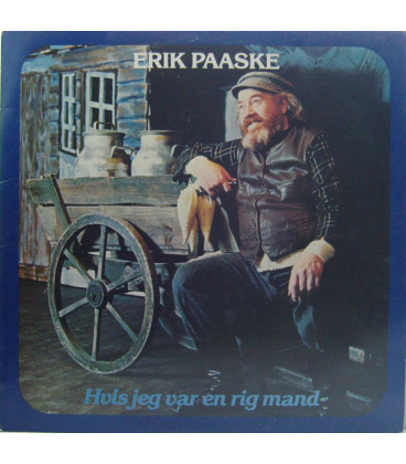 Erik Paaske – Hvis Jeg Var En Rig Mand - Blå - CD - BRUGT