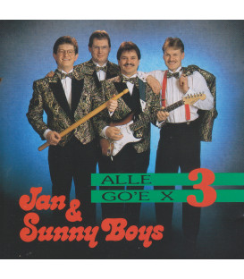 Jan & Sunny Boys - Alle go'e x 3 - CD - BRUGT