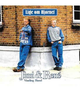 Jimi & René Vinding Band – Lige Om Hjørnet - CD - BRUGT