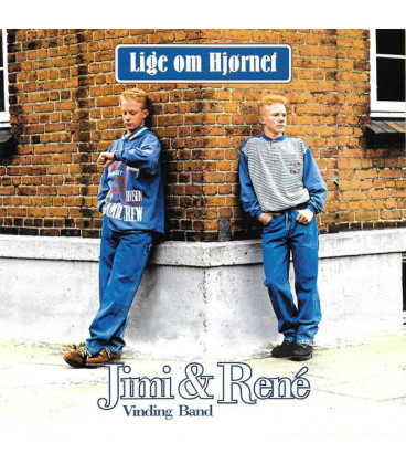 Jimi & René Vinding Band – Lige Om Hjørnet - CD - BRUGT